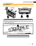 Preview for 7 page of Napoleon CLEARion Elite NEFBD60HE Installation And Operation Manual