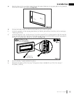 Preview for 13 page of Napoleon CLEARion Elite NEFBD60HE Installation And Operation Manual