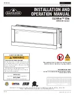 Napoleon CLEARion Elite Series Installation And Operation Manual предпросмотр