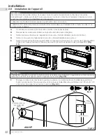 Preview for 42 page of Napoleon CLEARion Elite Installation And Operation Manual