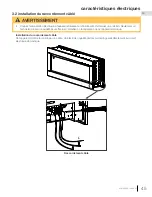 Preview for 45 page of Napoleon CLEARion Elite Installation And Operation Manual