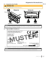 Preview for 67 page of Napoleon CLEARion Elite Installation And Operation Manual