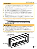 Preview for 69 page of Napoleon CLEARion Elite Installation And Operation Manual