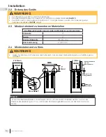 Preview for 70 page of Napoleon CLEARion Elite Installation And Operation Manual