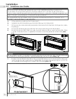 Предварительный просмотр 72 страницы Napoleon CLEARion Elite Installation And Operation Manual