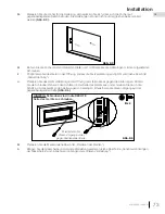 Preview for 73 page of Napoleon CLEARion Elite Installation And Operation Manual