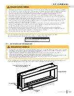 Preview for 99 page of Napoleon CLEARion Elite Installation And Operation Manual