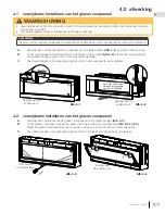 Предварительный просмотр 107 страницы Napoleon CLEARion Elite Installation And Operation Manual