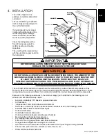 Предварительный просмотр 7 страницы Napoleon Condo Pack Installation And Operating Instructions Manual