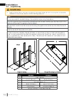 Предварительный просмотр 10 страницы Napoleon CONTINENTAL CEFB26H Installation And Operation Manual