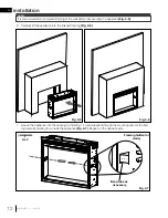 Предварительный просмотр 12 страницы Napoleon CONTINENTAL CEFB26H Installation And Operation Manual