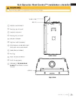 Preview for 25 page of Napoleon Dynamic Heat Control Installation Manual