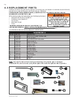 Preview for 14 page of Napoleon EFL42 Installation And Operating Instructions Manual