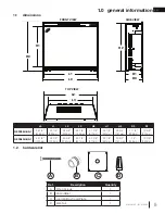 Предварительный просмотр 5 страницы Napoleon Element NEFB36H-BS-1 Installation And Operation Manual