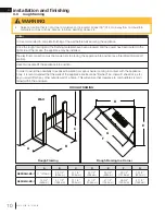 Предварительный просмотр 10 страницы Napoleon Element NEFB36H-BS-1 Installation And Operation Manual