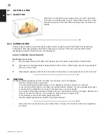 Preview for 20 page of Napoleon EP 1402 Installation And Operating Instructions Manual