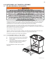 Preview for 23 page of Napoleon EPA 1400 Installation And Operating Instructions Manual