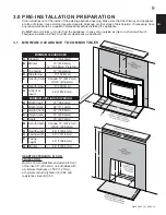 Preview for 9 page of Napoleon EPI3TN Installation And Operating Instructions Manual