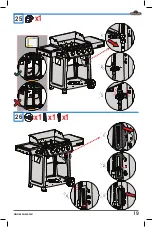 Предварительный просмотр 19 страницы Napoleon F365DNGT Assembly Manual