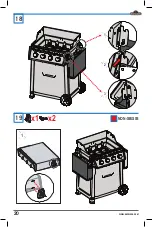 Предварительный просмотр 20 страницы Napoleon F365DSIB Assembly Manual