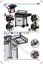 Предварительный просмотр 21 страницы Napoleon F365DSIB Assembly Manual