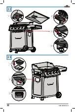 Предварительный просмотр 22 страницы Napoleon F365DSIB Assembly Manual