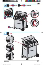 Предварительный просмотр 17 страницы Napoleon FREESTYLE F425 Assembly Manual