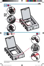 Предварительный просмотр 21 страницы Napoleon FREESTYLE F425 Assembly Manual