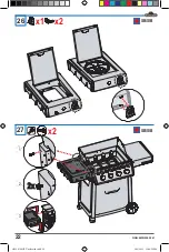 Предварительный просмотр 22 страницы Napoleon FREESTYLE F425 Assembly Manual