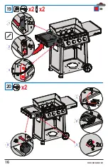 Preview for 16 page of Napoleon FREESTYLE F425SB Assembly Manual