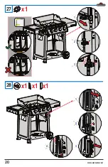 Preview for 20 page of Napoleon FREESTYLE F425SB Assembly Manual