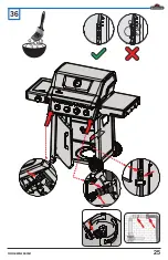 Preview for 25 page of Napoleon FREESTYLE F425SB Assembly Manual