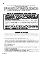 Preview for 2 page of Napoleon GD25-N Installation And Operation Instructions Manual