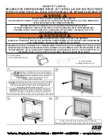 Preview for 1 page of Napoleon GD861KT Installation Instructions