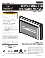 Napoleon GDIZCN-SB Installation And Operation Manual preview