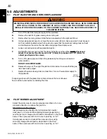 Предварительный просмотр 40 страницы Napoleon GDS26P-1 Installation And Operating Instructions Manual