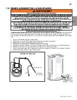 Предварительный просмотр 87 страницы Napoleon GDS26P-1 Installation And Operating Instructions Manual