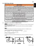 Preview for 25 page of Napoleon GDS60-1N Installation And Operating Instructions Manual