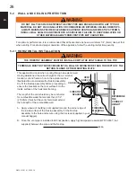 Preview for 26 page of Napoleon GDS60-1N Installation And Operating Instructions Manual