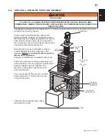 Preview for 31 page of Napoleon GDS60-1N Installation And Operating Instructions Manual