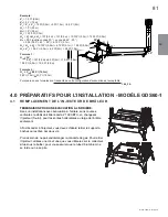 Preview for 83 page of Napoleon GDS60-1N Installation And Operating Instructions Manual