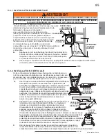 Preview for 87 page of Napoleon GDS60-1N Installation And Operating Instructions Manual