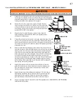 Preview for 89 page of Napoleon GDS60-1N Installation And Operating Instructions Manual