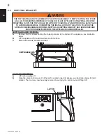 Preview for 8 page of Napoleon GDS60-1NNSP Installation And Operating Instructions Manual