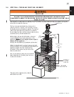 Предварительный просмотр 31 страницы Napoleon GDS60-N Installation And Operating Instructions Manual