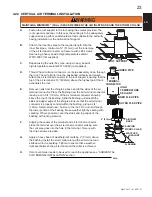 Предварительный просмотр 23 страницы Napoleon GS 50 - N Installation And Operating Instructions Manual