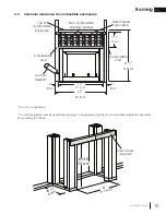 Предварительный просмотр 15 страницы Napoleon GSS36CFNE Installation And Operation Manual