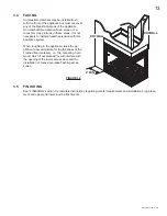 Предварительный просмотр 13 страницы Napoleon GVF40P Installation And Operating Instructions Manual