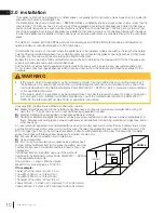 Preview for 10 page of Napoleon GVF42-1N Installation And Operation Manual