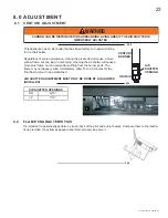 Предварительный просмотр 23 страницы Napoleon GVF42N Installation And Operating Instructions Manual